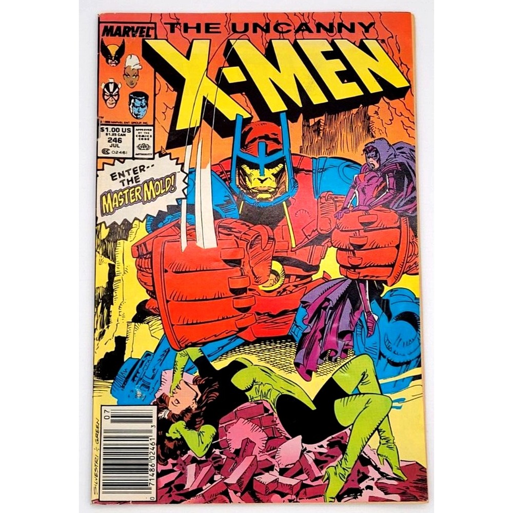 UNCANNY X-MEN #246 (1989) / FN / MARK JEWELER NEWSSTAND MR SINISTER X-FACTOR